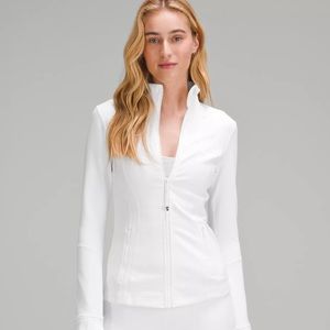 White Lululemon Define Jacket Luon